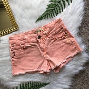 Bershka Pale Orange Short